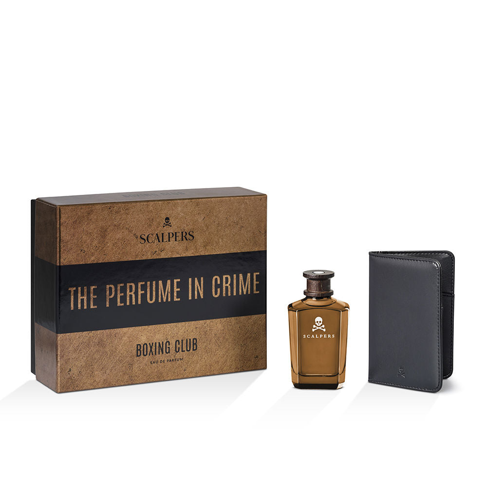 Two-piece spiced fougère Eau de Parfum set in minimalist bottles for Man