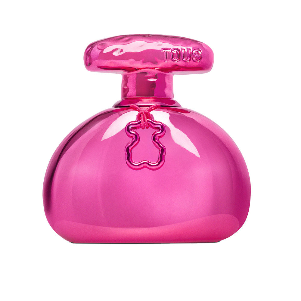 50 ml amber floral eau de parfum bottle, sleek glass, silver cap