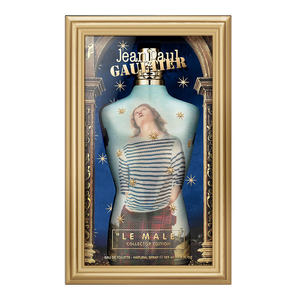 125 ml amber aromatic eau de toilette in decorative sailor torso bottle