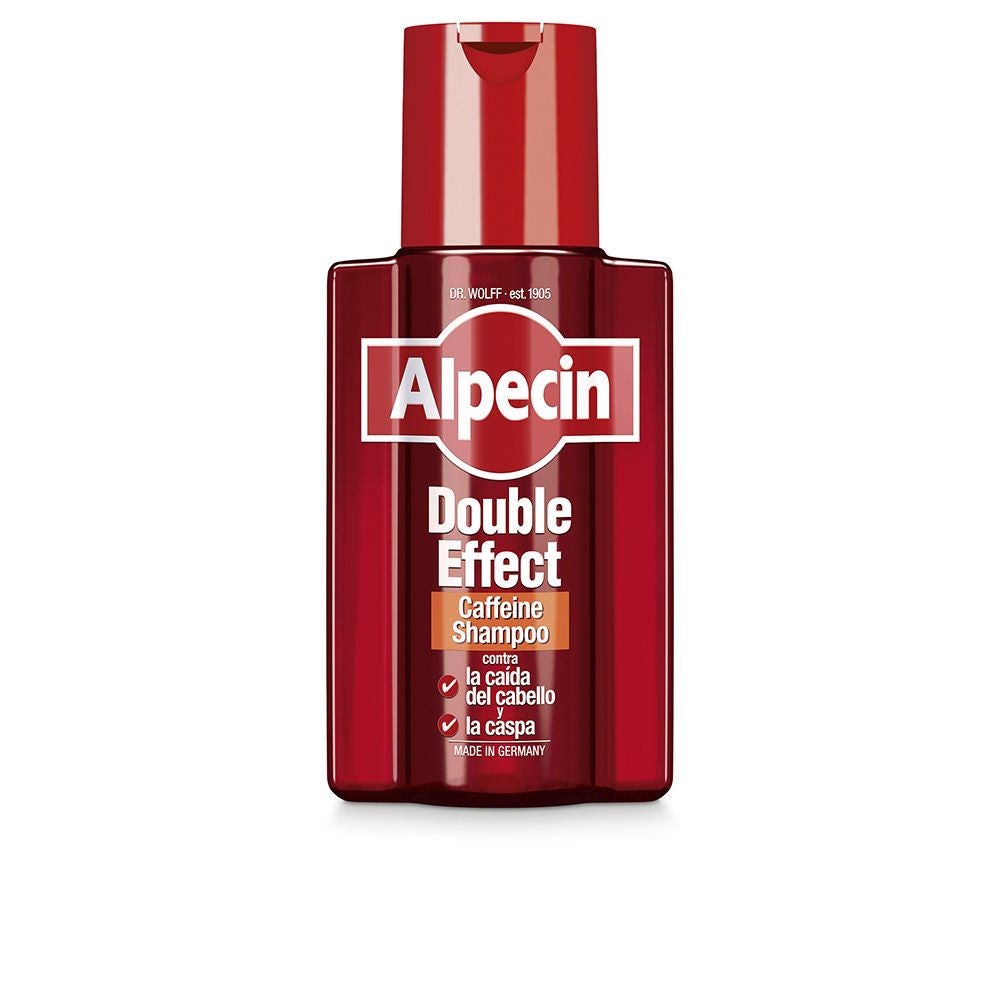 200 ml shampoo bottle for Man — caffeine and menthol dual-action formula
