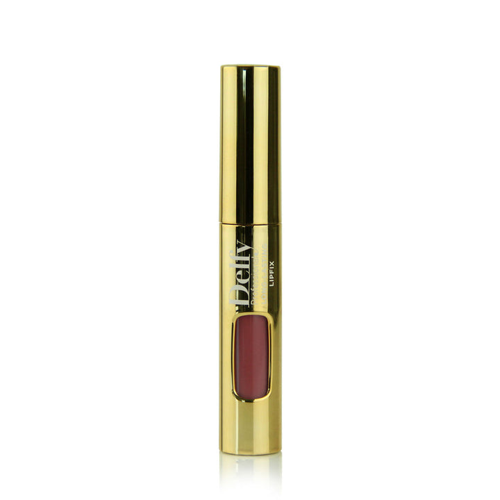 Slim liquid matte lip tint tube, 8 g, rich brown shade, unisex