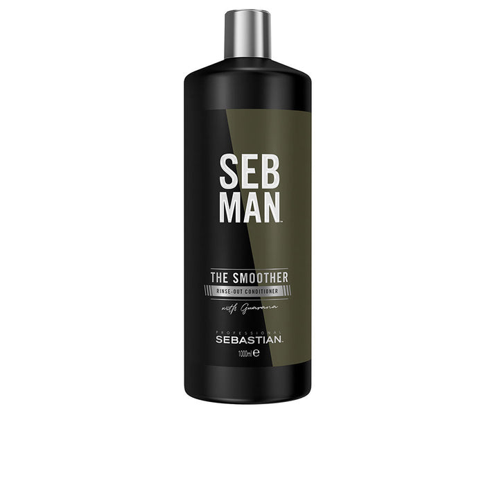 Tall 1,000 ml tube of conditioning cream with guaraná and bergamot fragrance