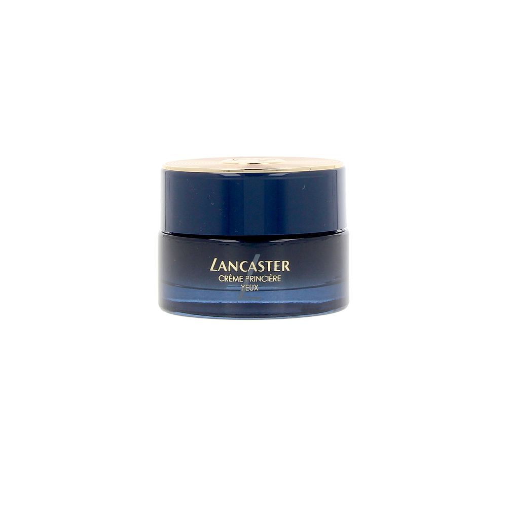Small luxe jar of Lancaster Crème Princière Yeux eye cream for lifting and renewal