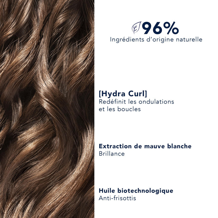 150 ml hydra curl reviving spray bottle for waves and curls, matte finish