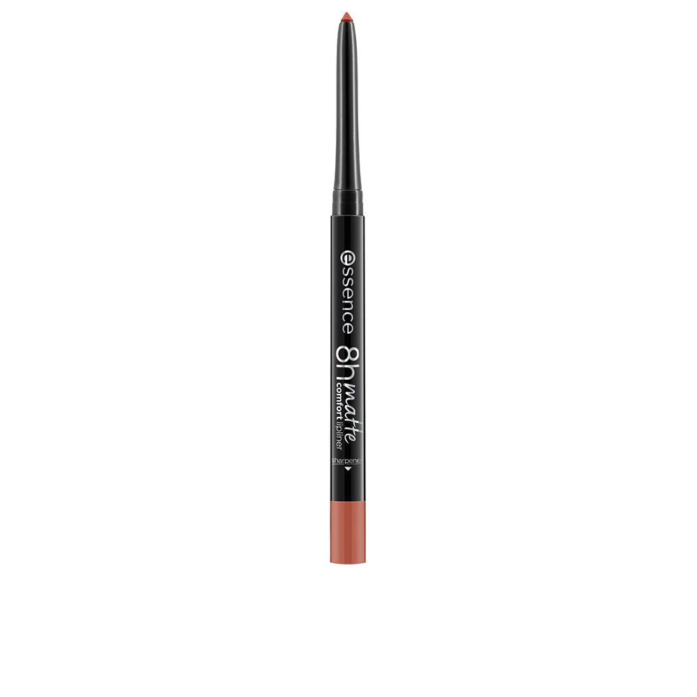 Slim matte brown lip liner pencil, 0.30 g, waterproof Unisex shade