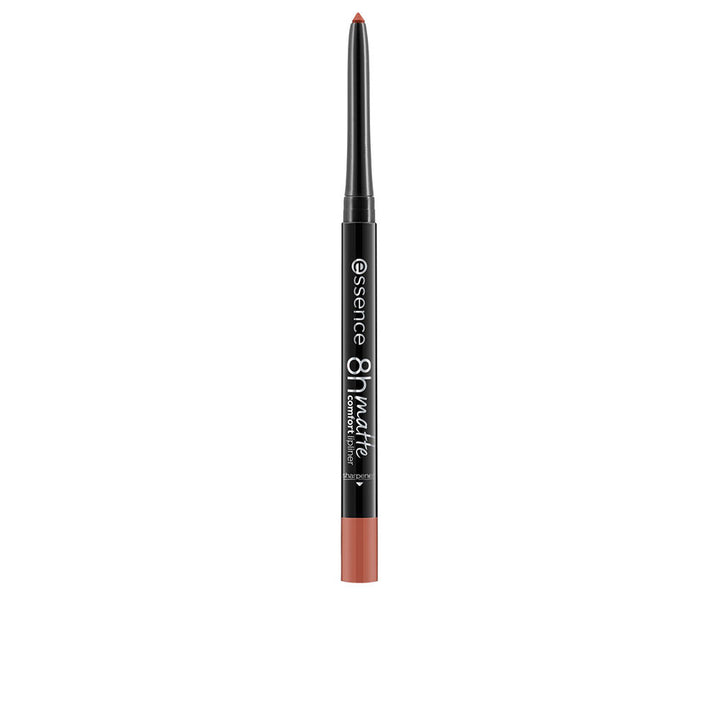 Slim matte brown lip liner pencil, 0.30 g, waterproof Unisex shade