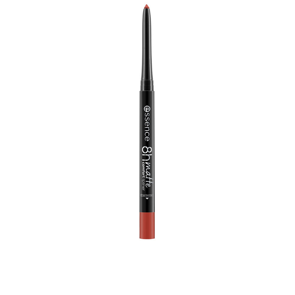 Slim matte brown lip liner pencil, 0.30 g, Unisex long-wear