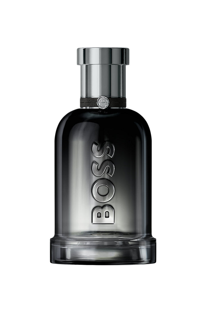 Amber liquid in cage‑style glass bottle, 100 ml Eau de Toilette for Man