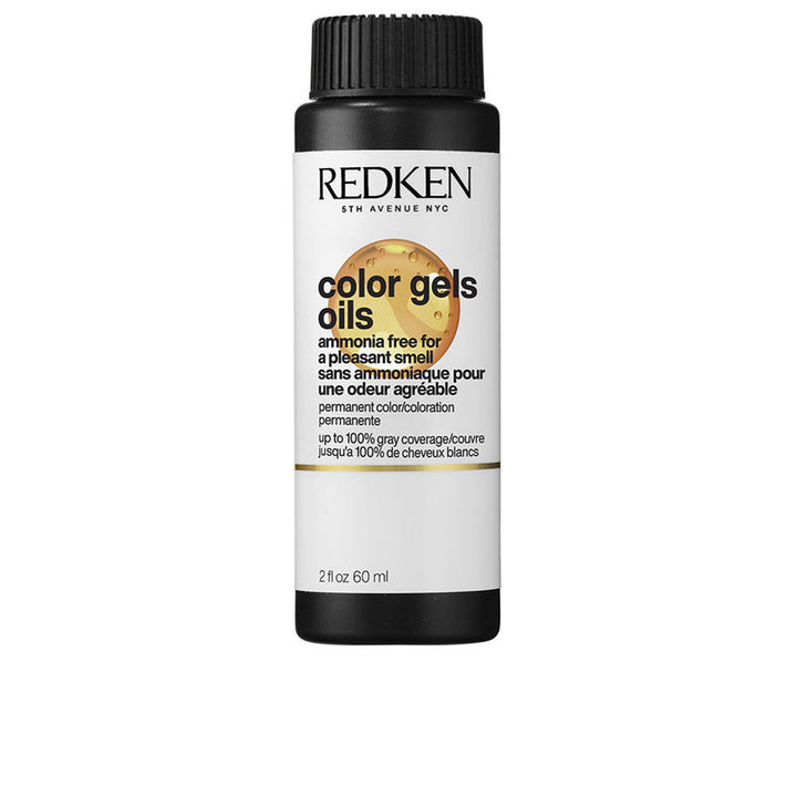 Three 60 ml tubes of 4N chestnut gel-oil hair colour with apricot oil