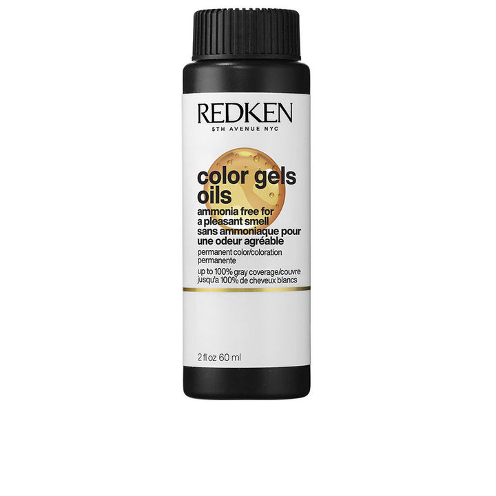 Three 60 ml bottles of ammonia‑free gel‑oil hair colour, shade 7GB