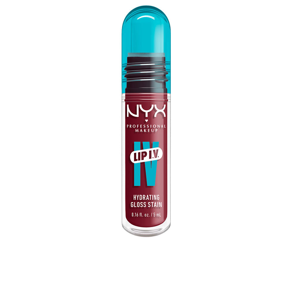 Small pink dual‑finish lip tint-gloss tube, 5 ml, Unisex