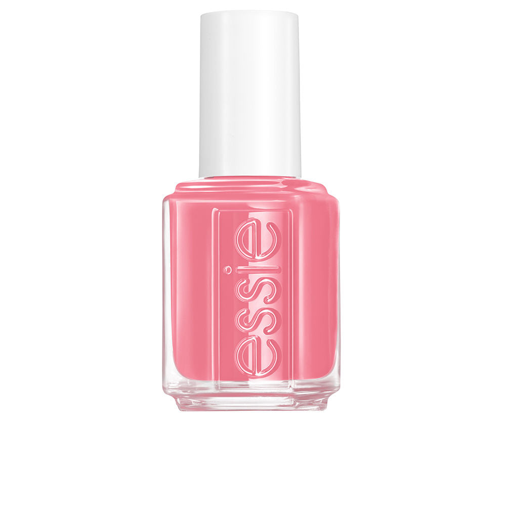 Bottle of rose nail lacquer with wide brush, 13.5 ml