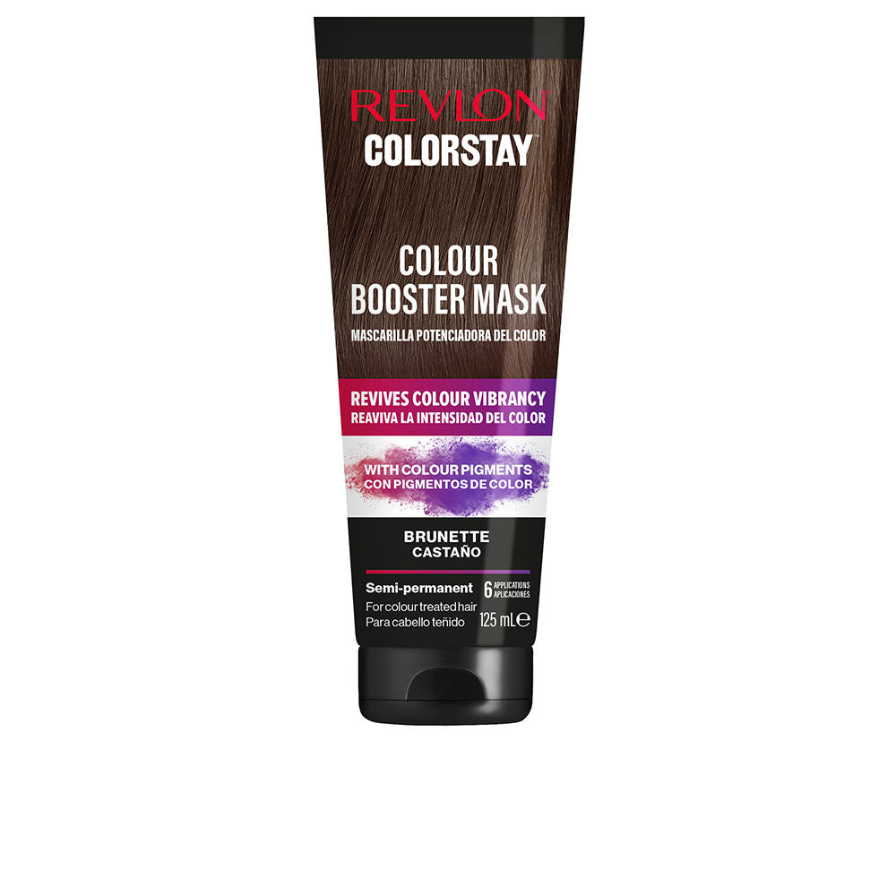125 ml brown colour-boosting hair mask tube for dyed hair, Unisex