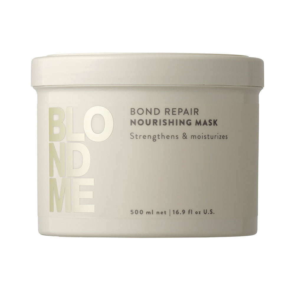 500 ml tub of rich repair hair mask for normal to coarse blonde hair