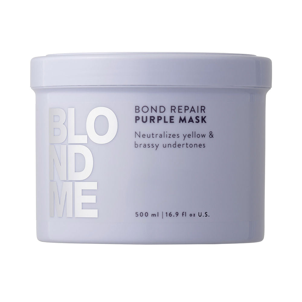 500 ml cool blonde neutralising hair mask in pale violet cream packaging