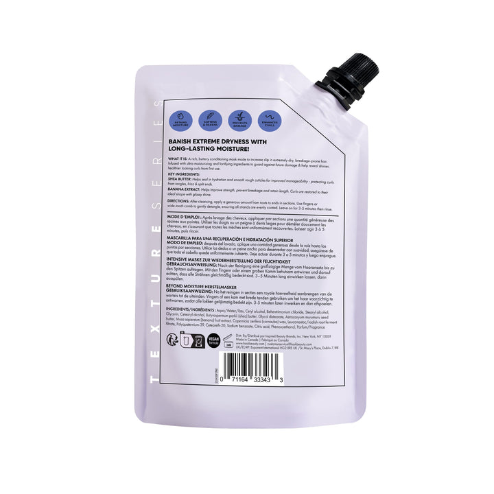 Tub of shea and banana hair mask, 235 ml, vegan, sulfate-free
