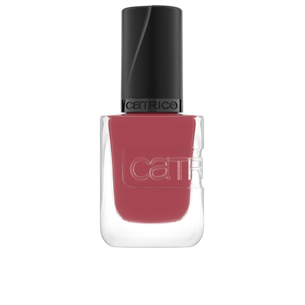 Mulberry gel-finish nail polish bottle, 10.5 ml, glossy wet-look