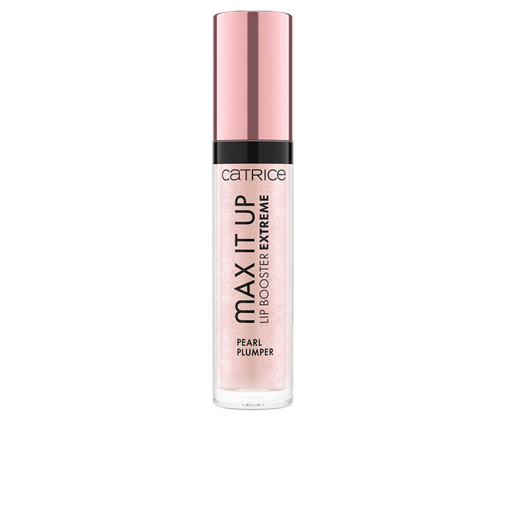 4 ml pearlescent black lip volumiser tube with glossy finish
