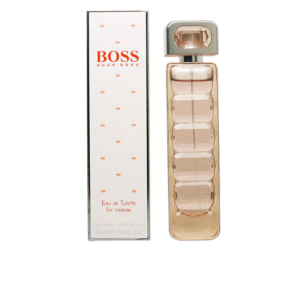 50 ml orange blossom eau de toilette bottle, warm amber liquid