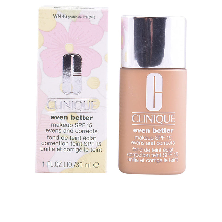 30 ml bottle of light beige fluid foundation, pump dispenser, CN28 ivory shade