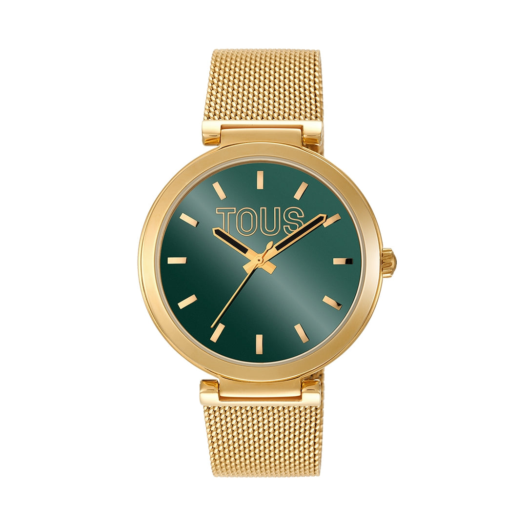 Timeless Elegance in Gold and Dark Green