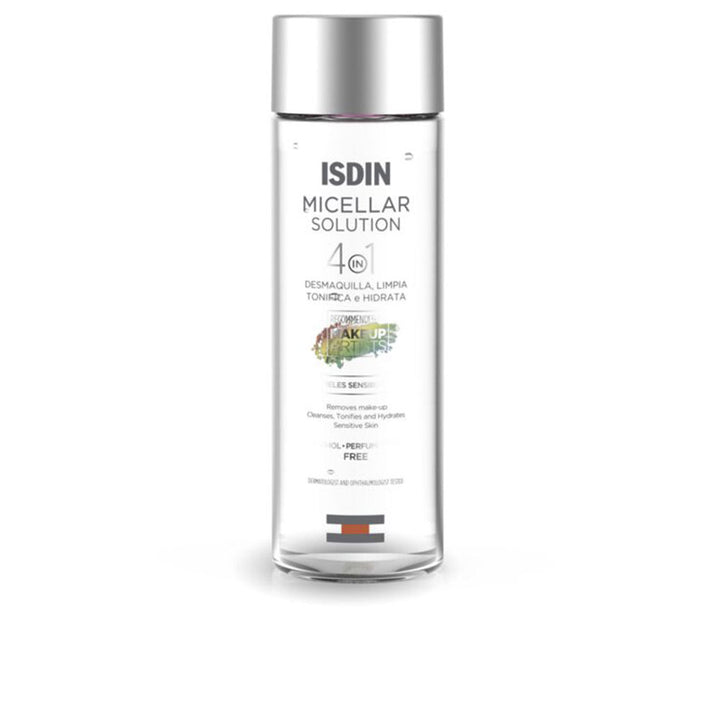 Clear 100 ml micellar solution bottle for Unisex, gentle facial cleanser