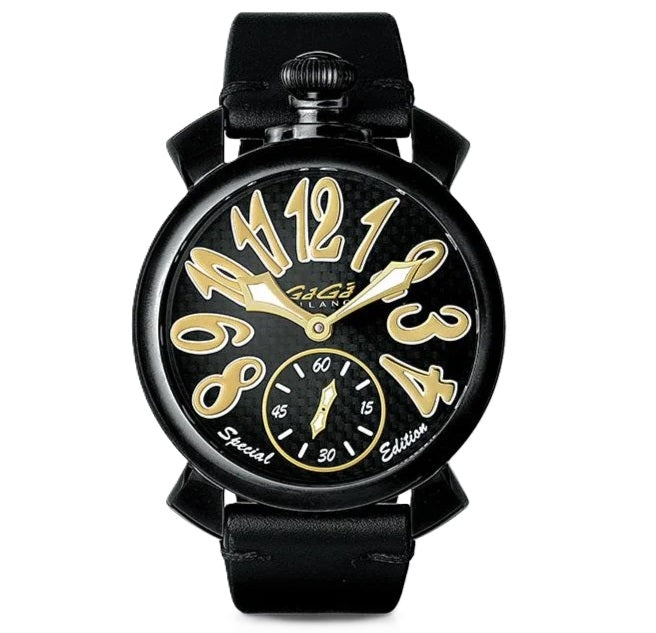 Special Edition Black & Gold Mechanical Timepiece