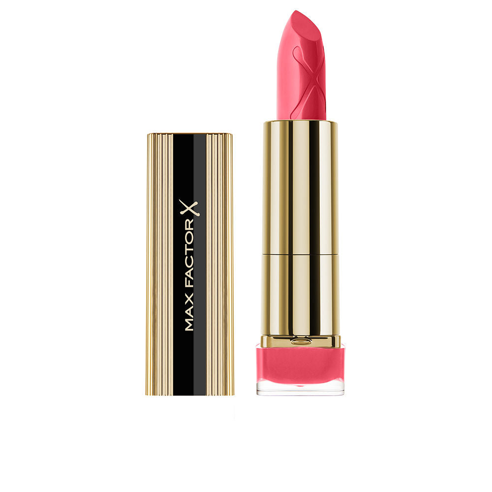 Coral satin lipstick stick, 4 g, smooth glide finish