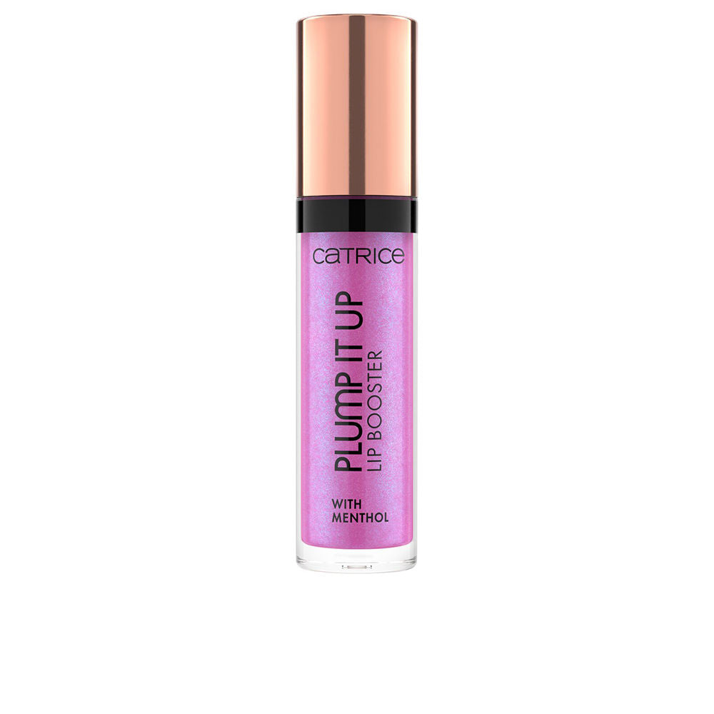Tube of brown glossy lip plumper with cooling menthol, 3.5 ml, Unisex