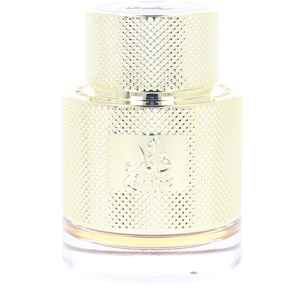 Lattafa unisex warm spicy perfume bottle with amber and leather character