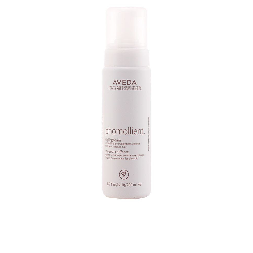 200 ml bottle of volumising foam mousse for Unisex hair, light-hold styling