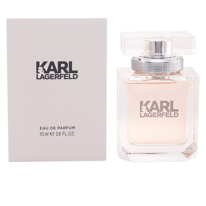 Rectilinear glass perfume bottle, 85 ml; citrus, peach and floral notes for Women