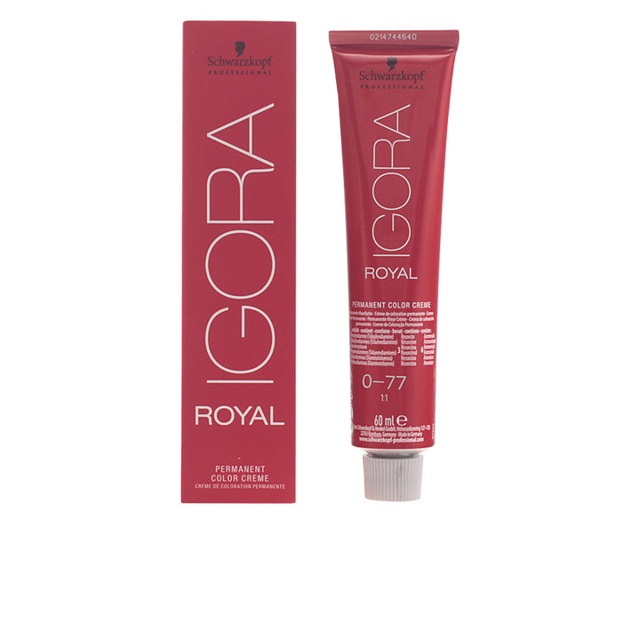 60 ml tube of permanent cream hair colour, neutral base, salon packaging