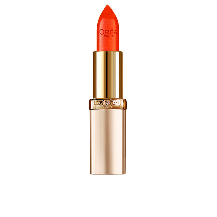Satin nude lipstick bullet, warm orange-nude shade, 4.2 g, Unisex