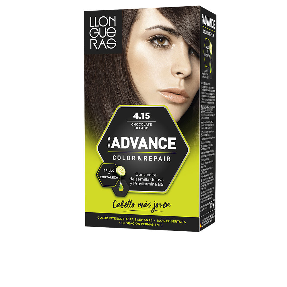 Tube of ash dark blonde permanent hair colour with developer and treatment, Unisex