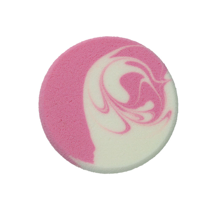 Tapered latex makeup sponge, rounded sides, single-piece applicator