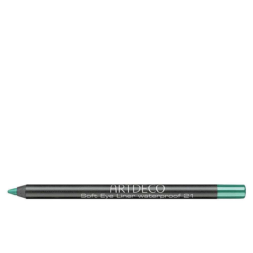 Slim cream waterproof eye liner in shiny light green, 1.2 g stick