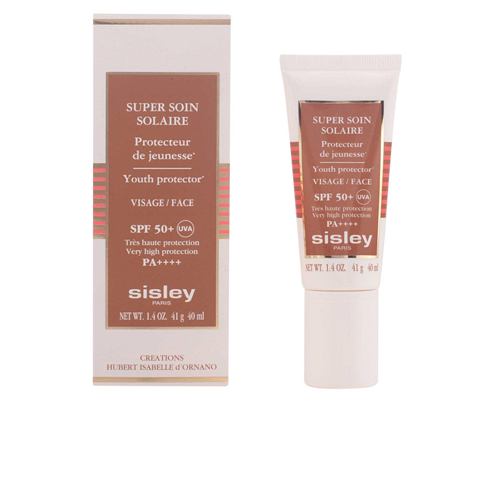 Sisley Phyto Sun facial sunscreen SPF50+ in a lightweight, non‑greasy cream