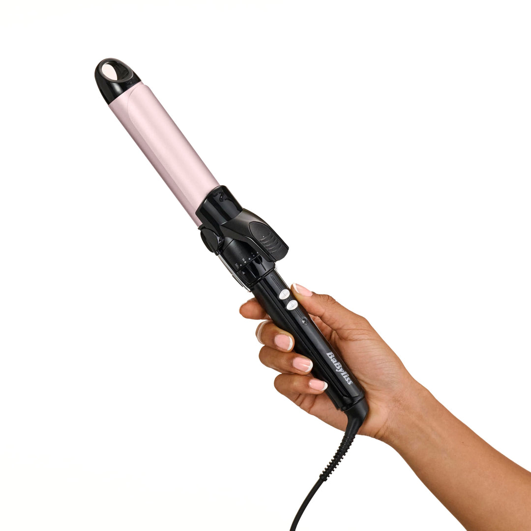32 mm curling tong with Sublim Touch coating and swivel cord, white background