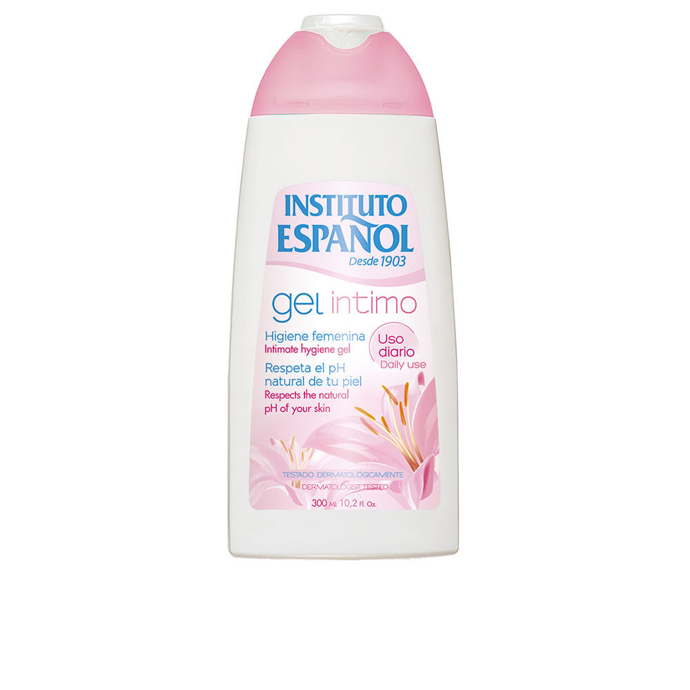 Tube of Instituto Español intimate feminine cleansing gel, gentle daily care