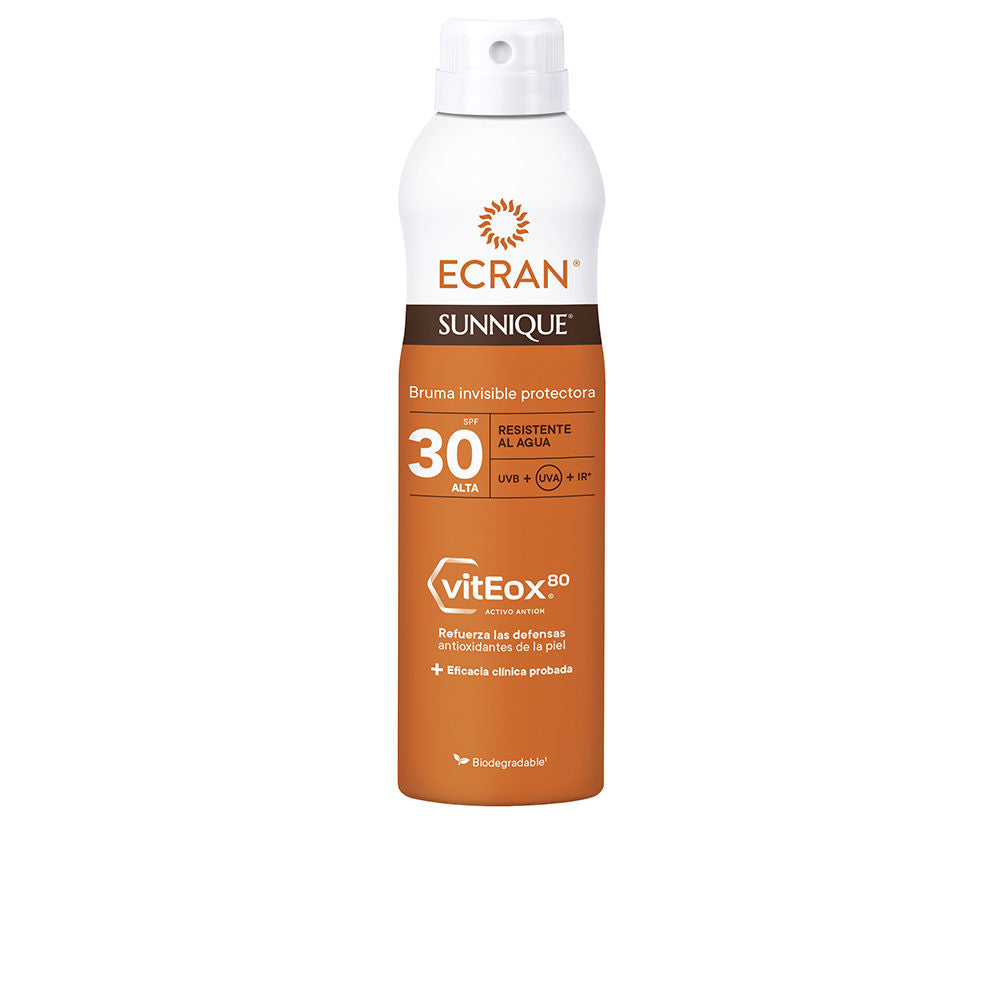 250 ml SPF 30 sunscreen spray, recyclable bottle, unisex protection