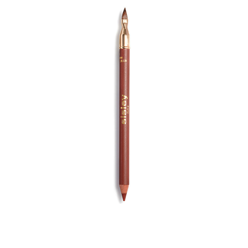 Cream lip pencil, nude shade, coloured barrel and built-in brush, 1.45 g, Unisex