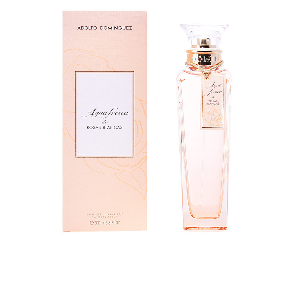 120 ml pink-hued bottle with sculpted white-rose motif, Eau de Toilette
