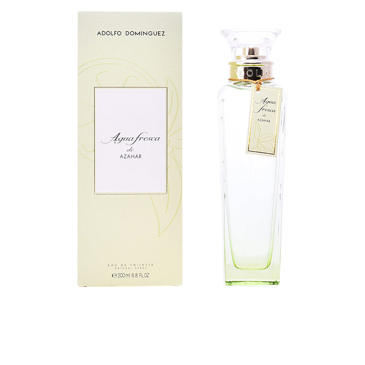 Pale‑green eau de toilette bottle, 200 ml, neroli and orange blossom scent for Women