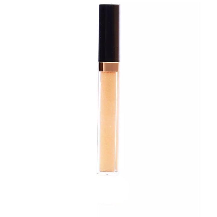 Clear gel lip gloss tube with tapered applicator, sheer red shade, 5.5 g, Unisex