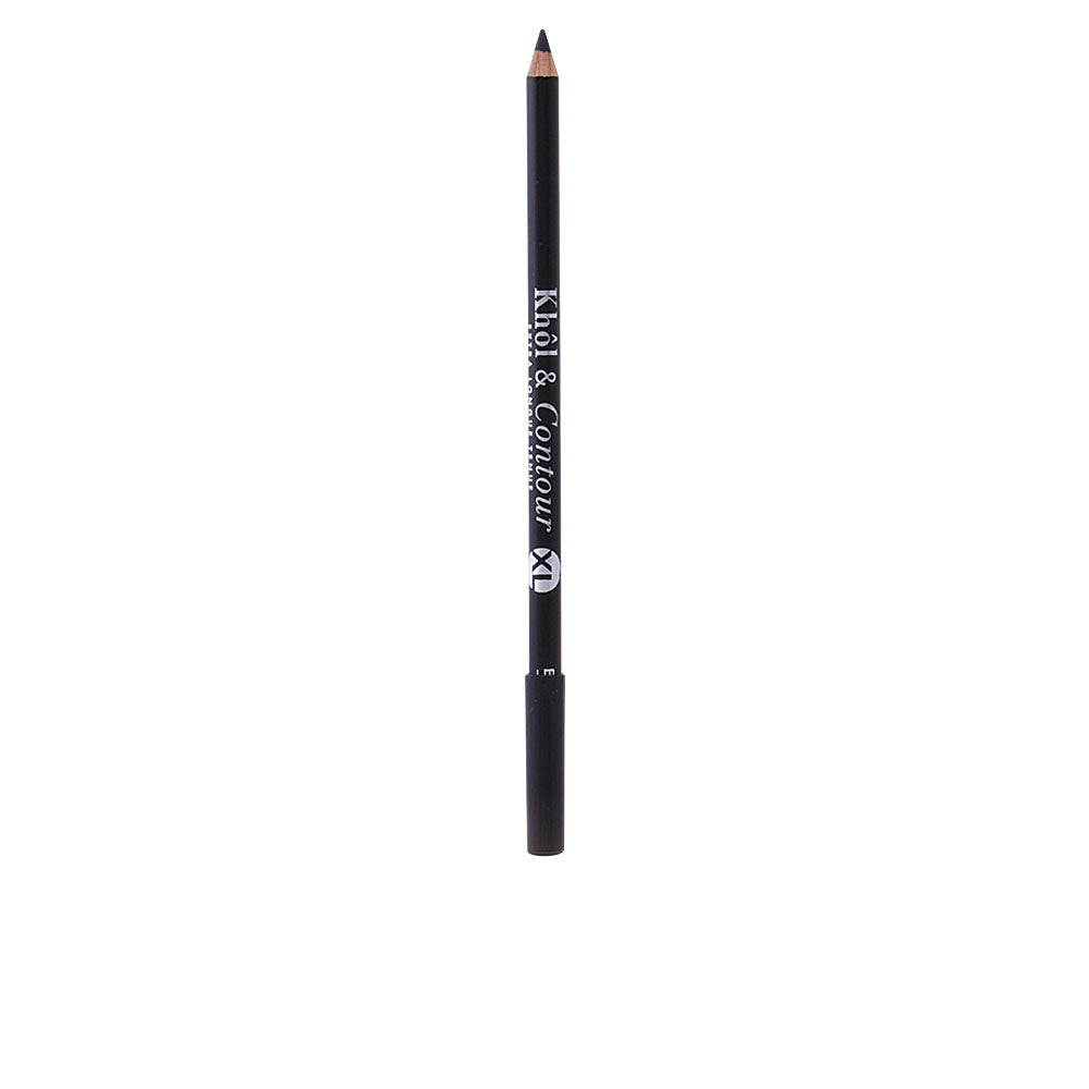 Bourjois Khol & Contour XL black eyeliner pencil against white background