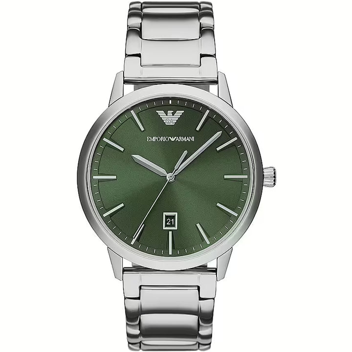 Emporio Armani Silver Stainless Steel Watch