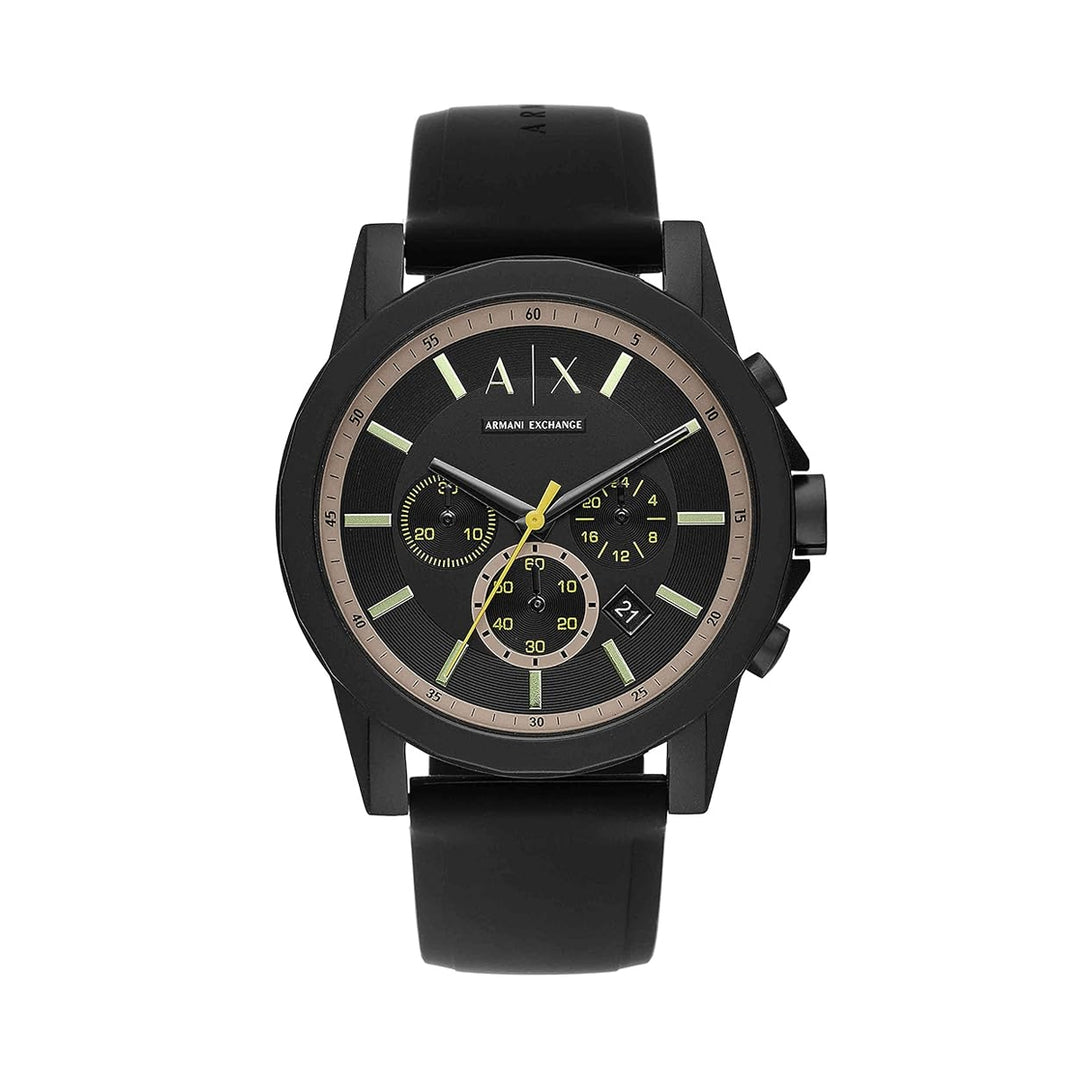 Precision in Motion Chronograph with Bold Accents