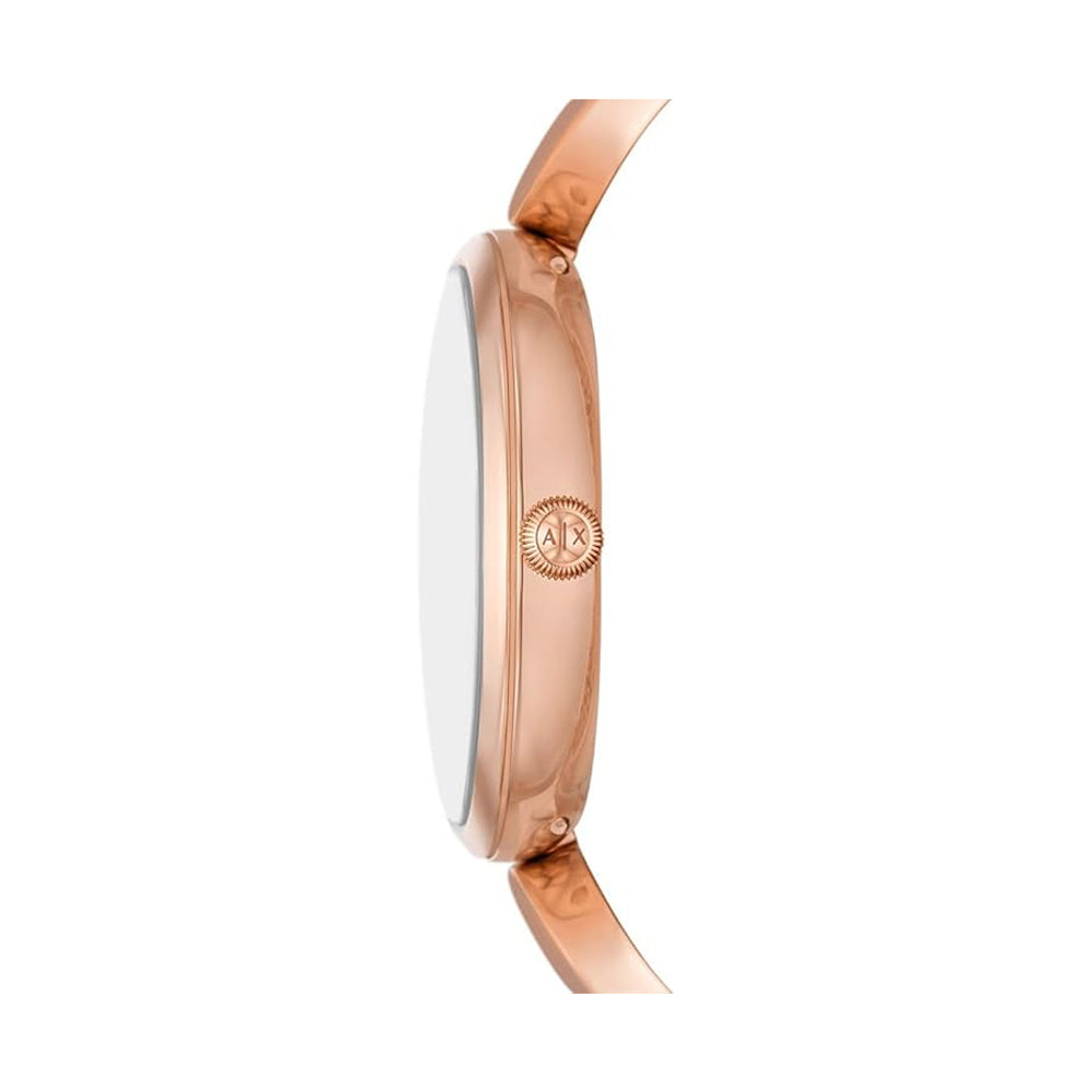 Timeless Rose Gold Elegance with Brown Accents