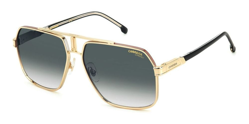 Timeless Aviator with Gold-Tone Elegance